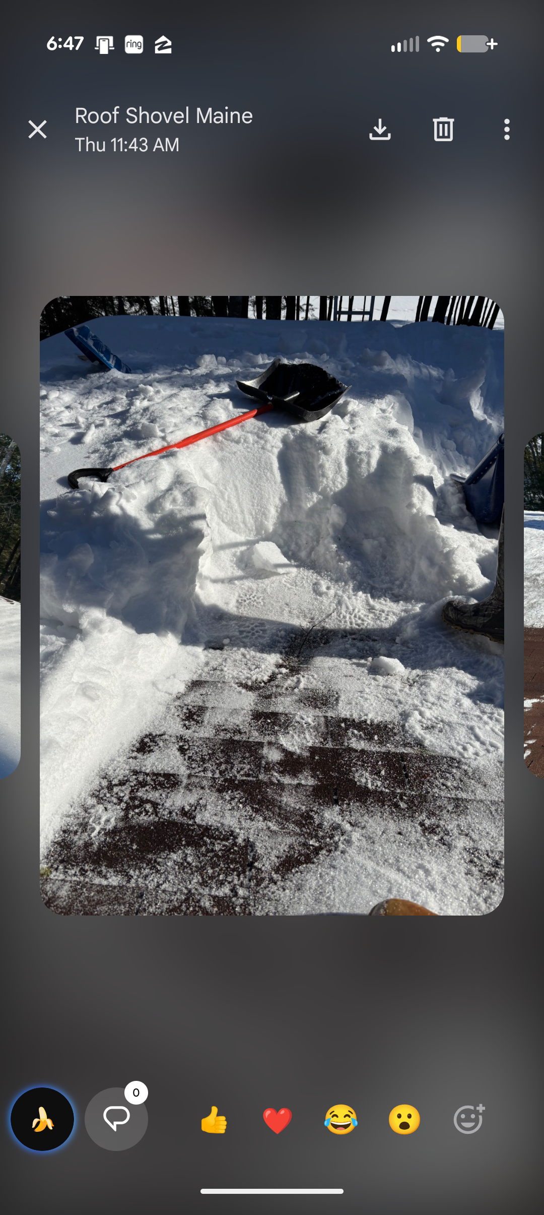 Extreme Snow Load — 12+ Inches Compacted